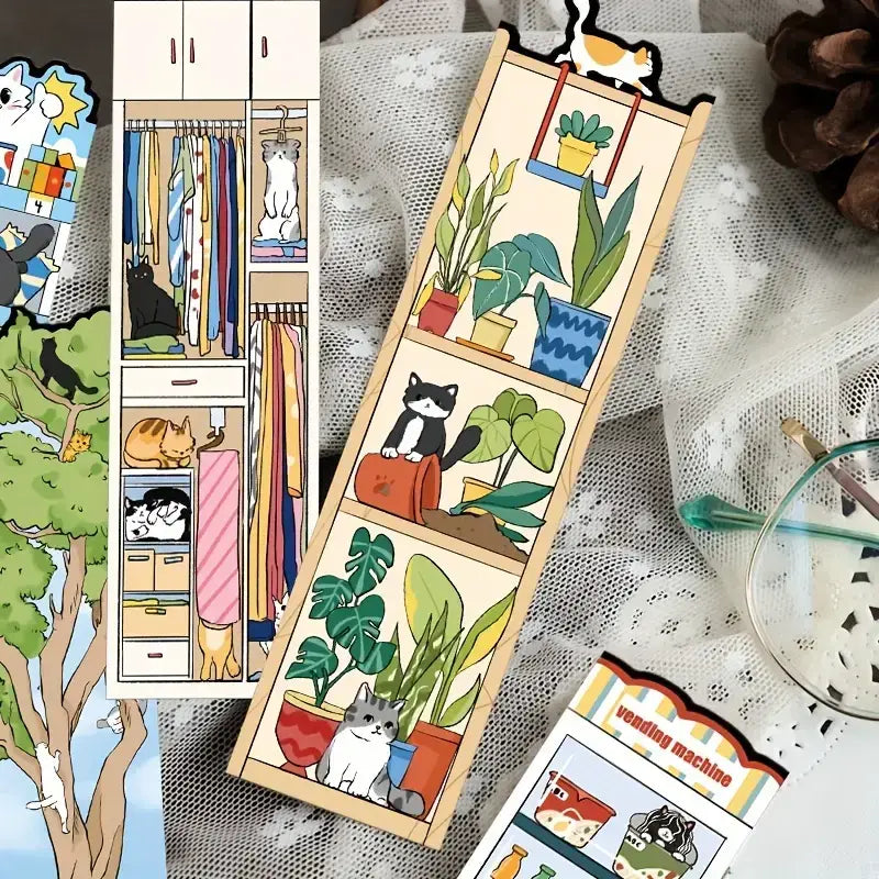 MARQUE-PAGES Chatounesques