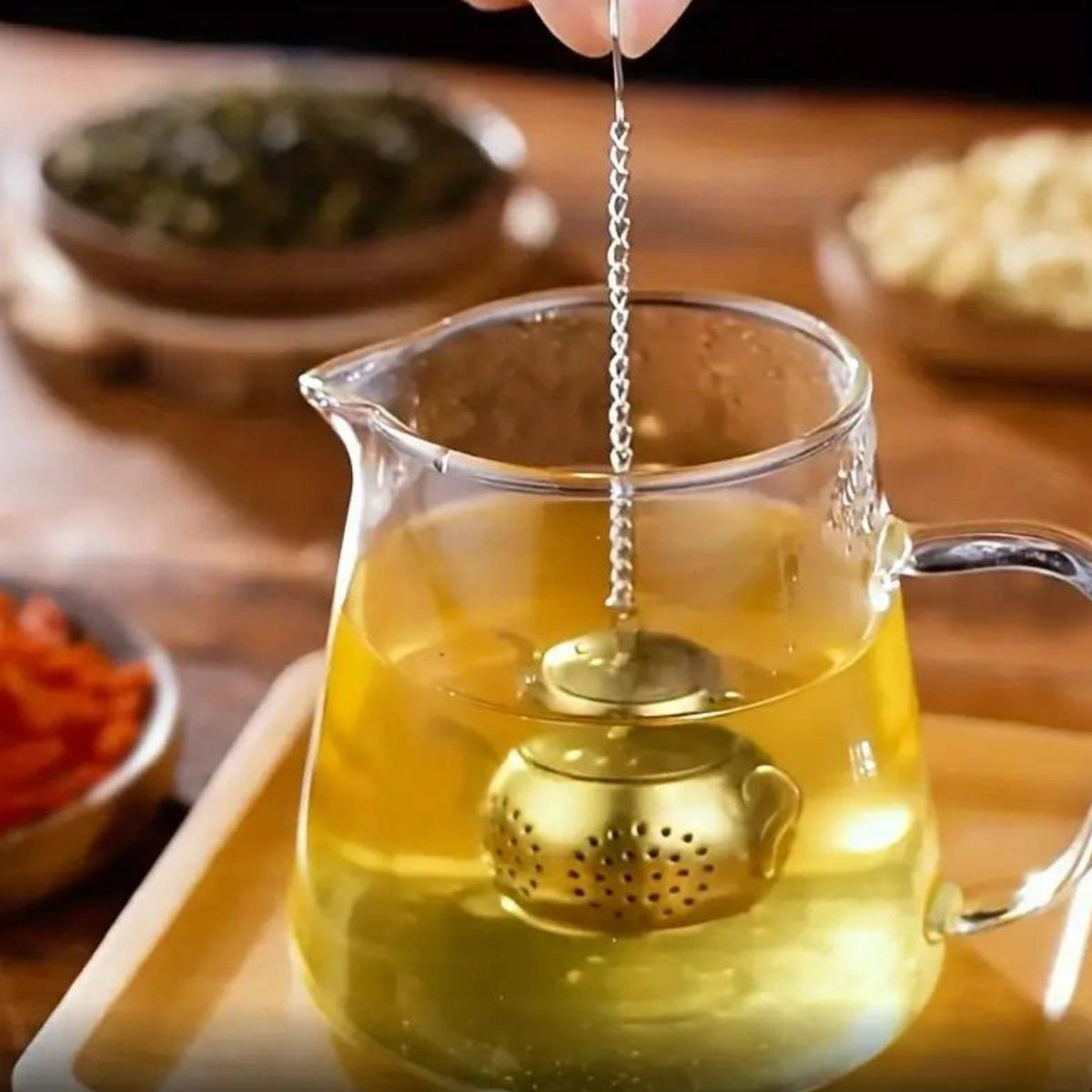 INFUSEUR à thé - Théière argent