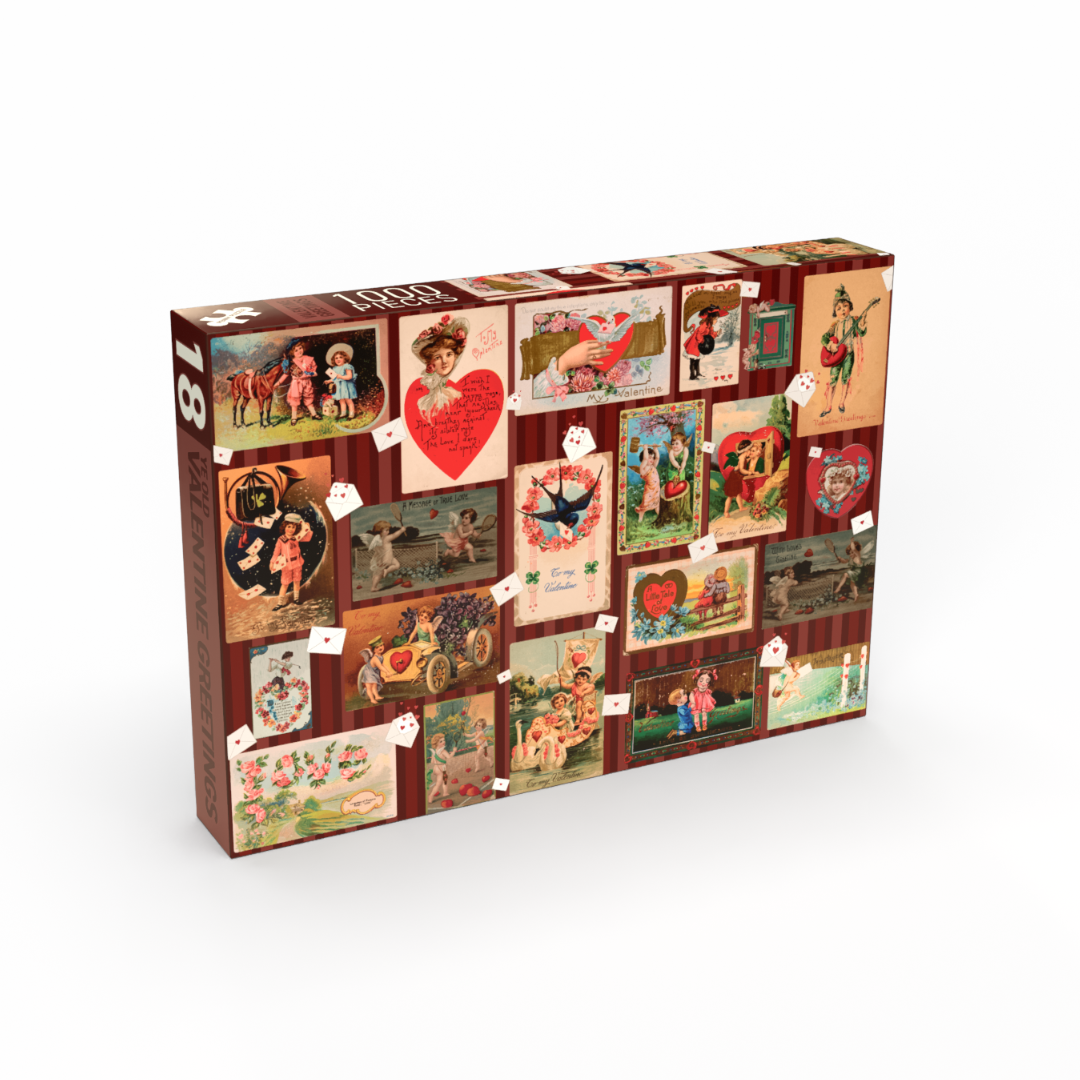PUZZLE - 1000 pièces - St-Valentin Vintage