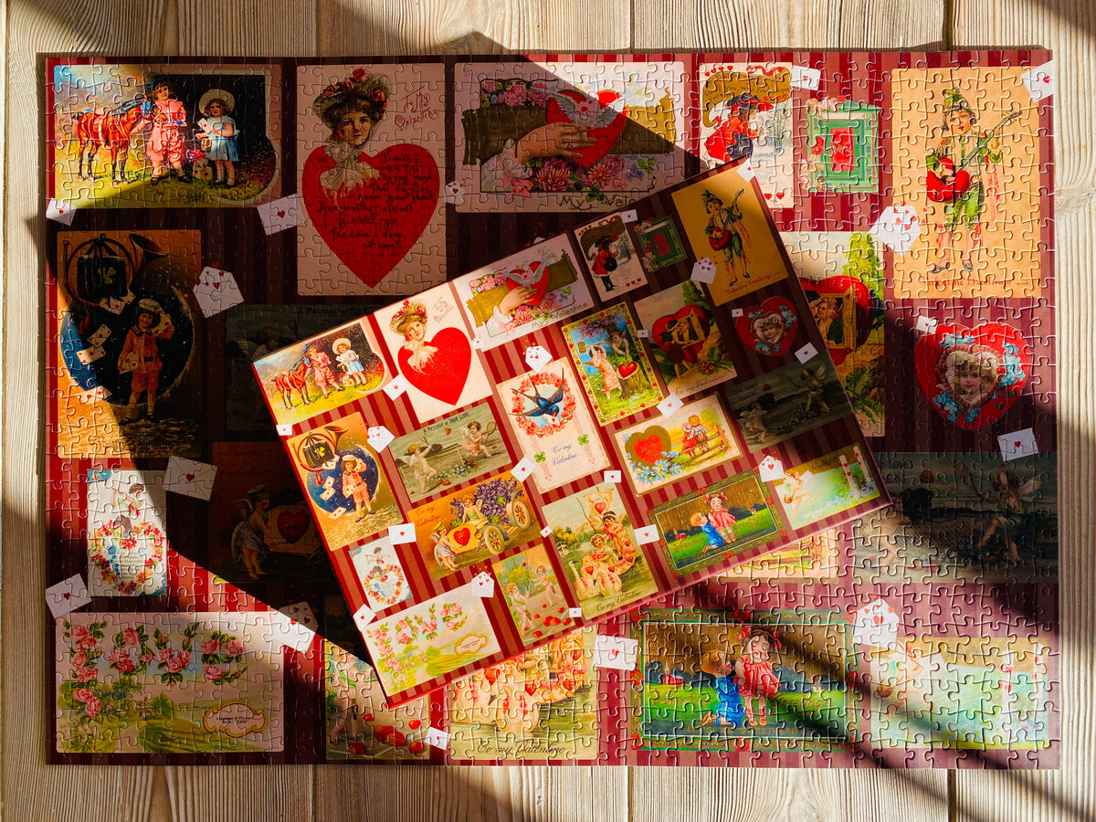 PUZZLE - 1000 pièces - St-Valentin Vintage