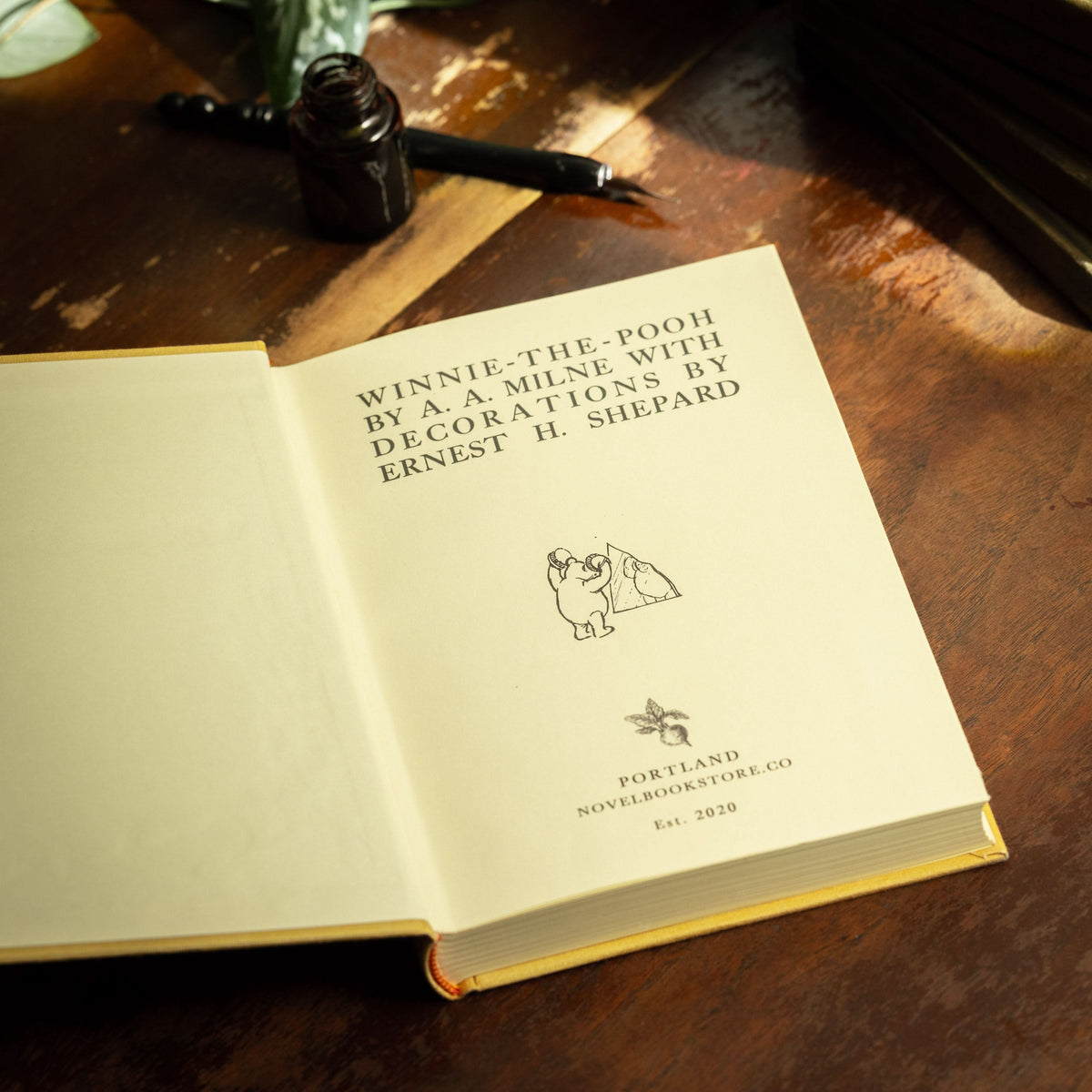 CARNET - Winnie l'ourson par A. A. Milne et E. H. Shepard, édition 1926