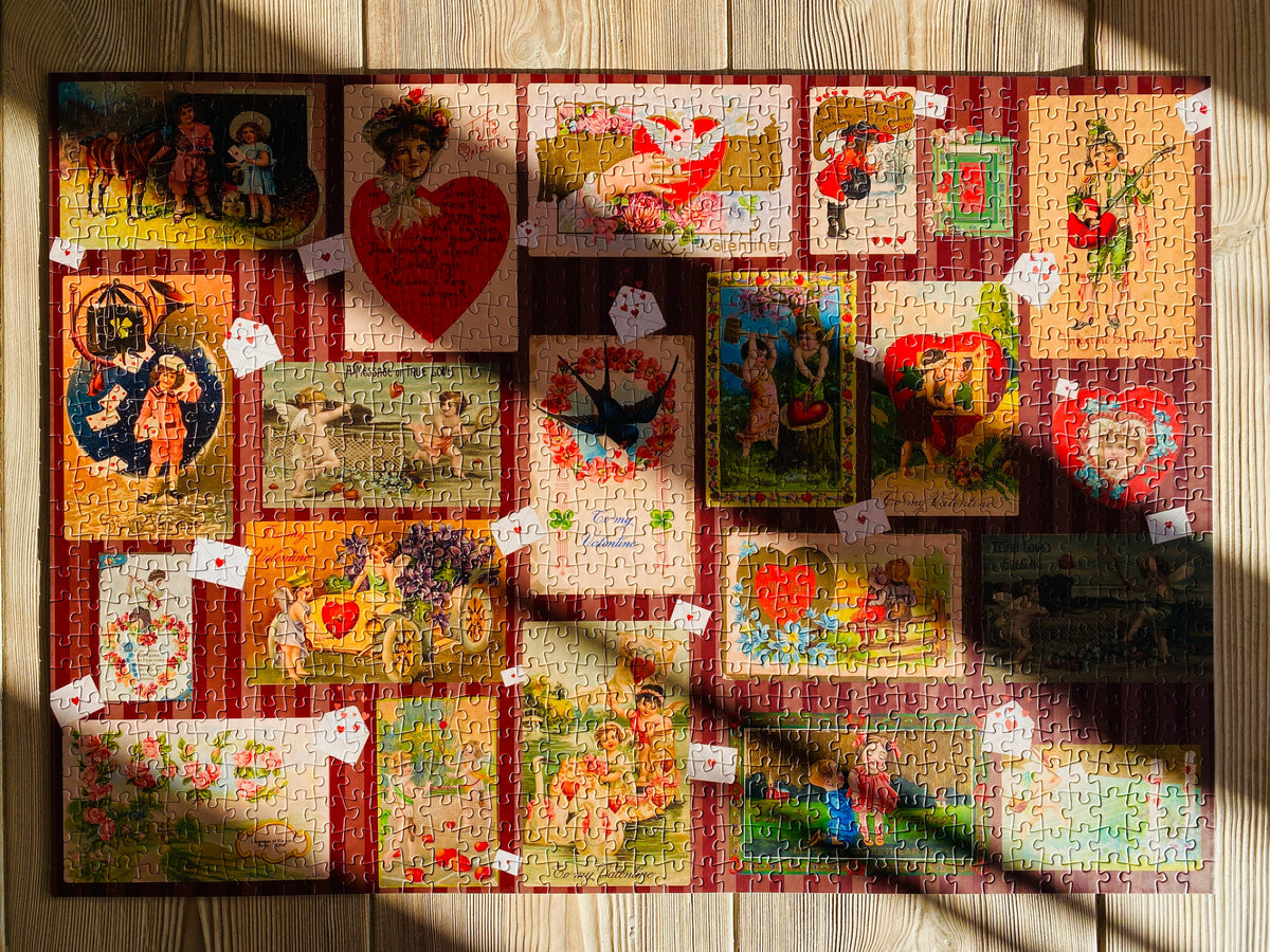 PUZZLE - 1000 pièces - St-Valentin Vintage