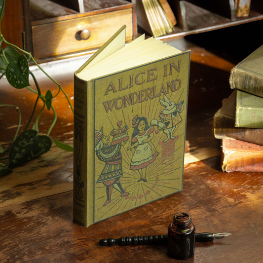 CARNET - Alice au pays des merveilles de Lewis Carroll, édition 1865