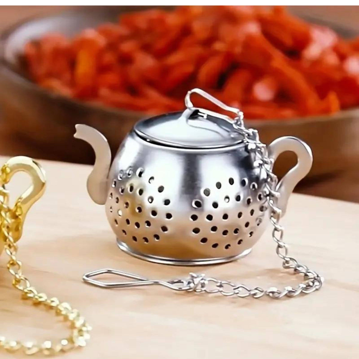 INFUSEUR à thé - Théière argent