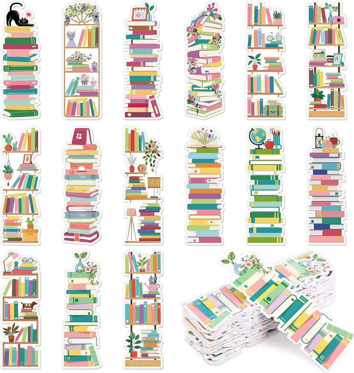 MARQUE-PAGES Chats de bibliothèques