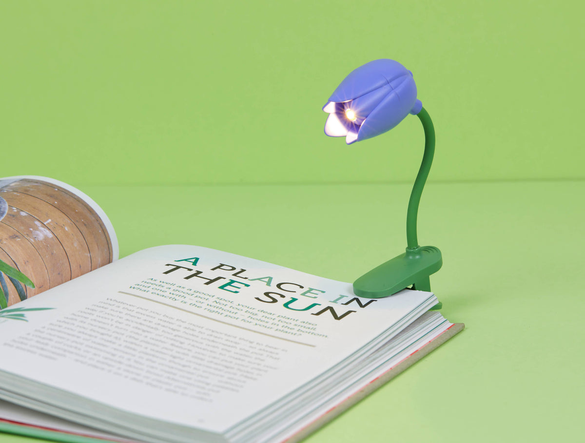 LAMPE DE LECTURE - Tulipe lilas