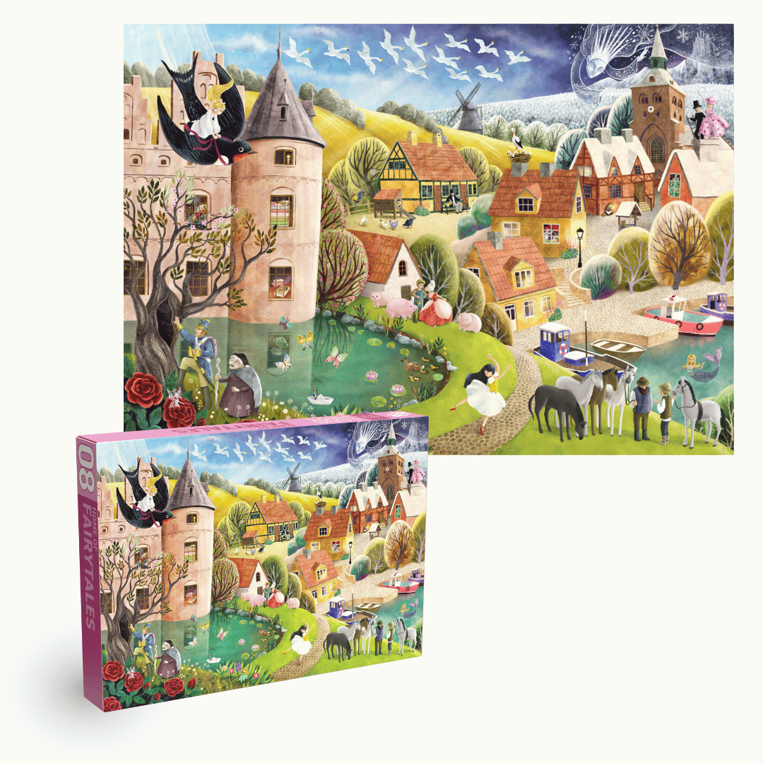 PUZZLE - 1000 pièces -Maison des contes de fées